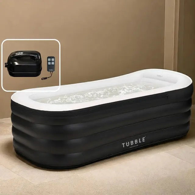 tubble cuzi whirlpool aufblasbar black
