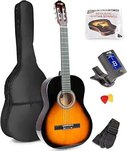 max soloart akustikgitarre 4/4