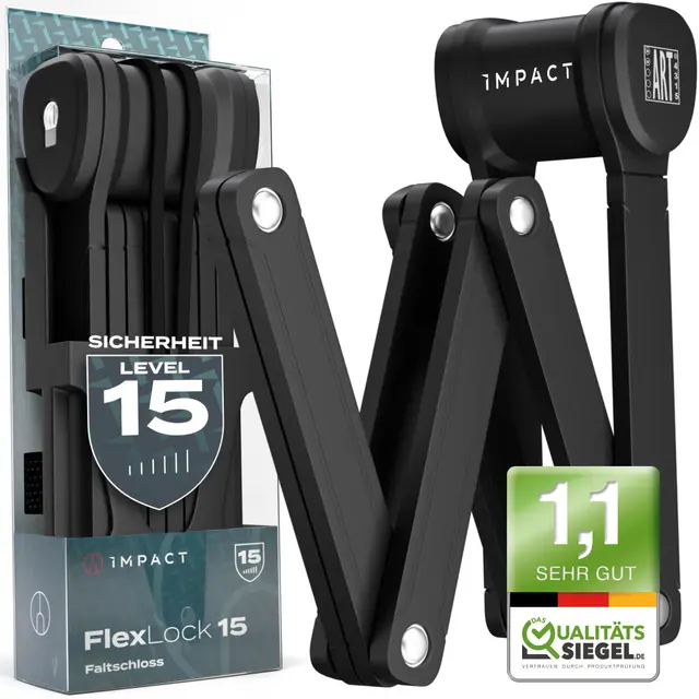 IMPACT FlexLock 15 Faltschloss Fahrrad