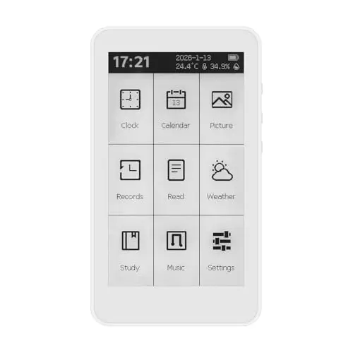 M3 Tragbarer E-Book-Reader 3,7 Zoll Tinten-Touchscreen, 10-stufig einstellbare Hintergrundbeleuchtung, leichtes Lesegerät
