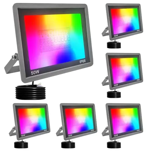 fosingut rgb led fluter 50w app