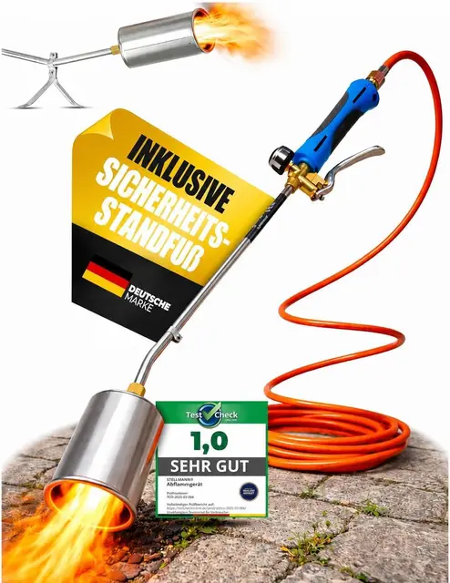 staahlmann unkrautbrenner edelstahl