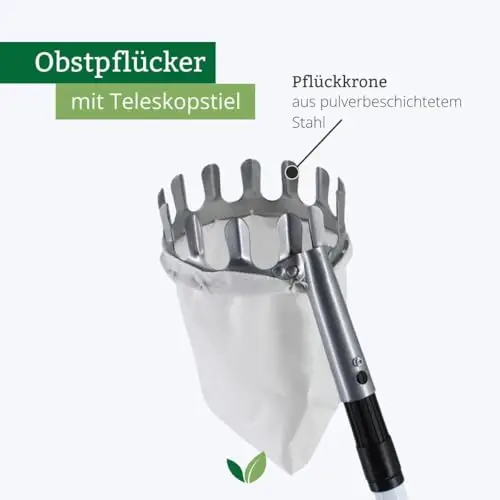rekord obstpflücker teleskopstiel