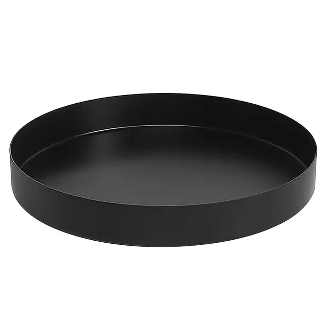 yvttve bk20 deko-tablett rund schwarz