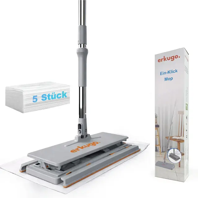 erkugo ein-klick wischmopp-set