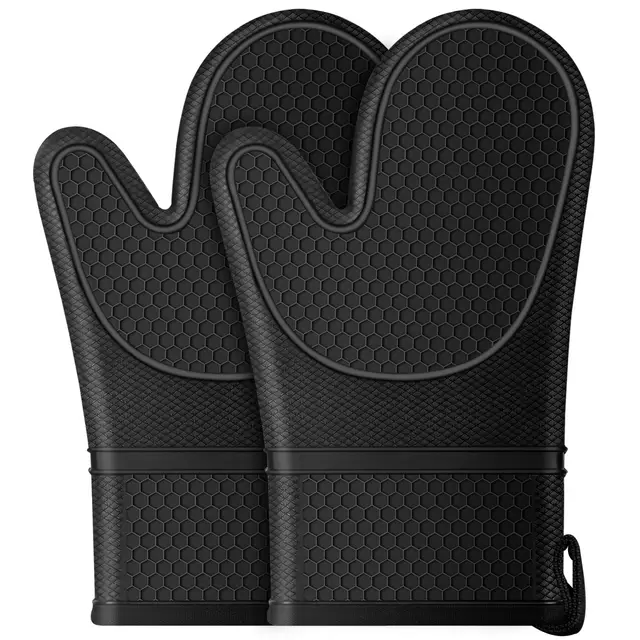 aouplry ofenhandschuhe silikon 2 stück
