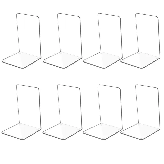 kioneer acryl buchstützen 8er set
