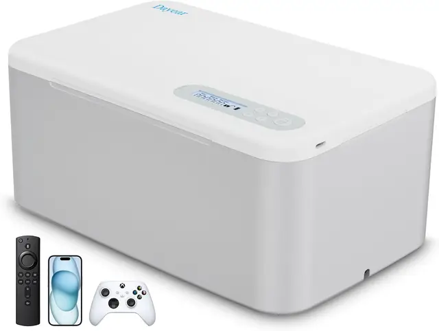 Sicherheitsbox mit Timer, abschließbare Aufbewahrungsbox für Handys, Videospiele, soziale Medien, Snacks, Zeitverriegelung, selbstgesteuert (grau)