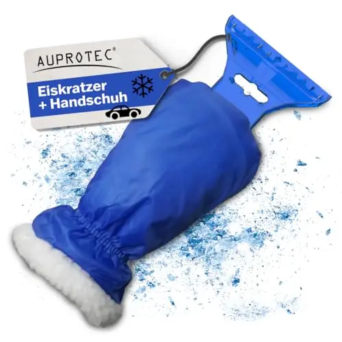 auprotec eiskratzer mit handschuh auto