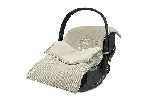 Jollein Fußsack Basic Knit Olivgrün