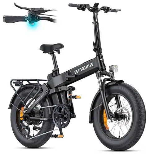 ENGWE E Bike Klapprad, 48V 15Ah Akku bis 130km, Drehmomentsensor & Faltbares Design mit Hydraulische Bremsen sowie APP für Jedes Gelände, Engine PRO 3.0 Boost
