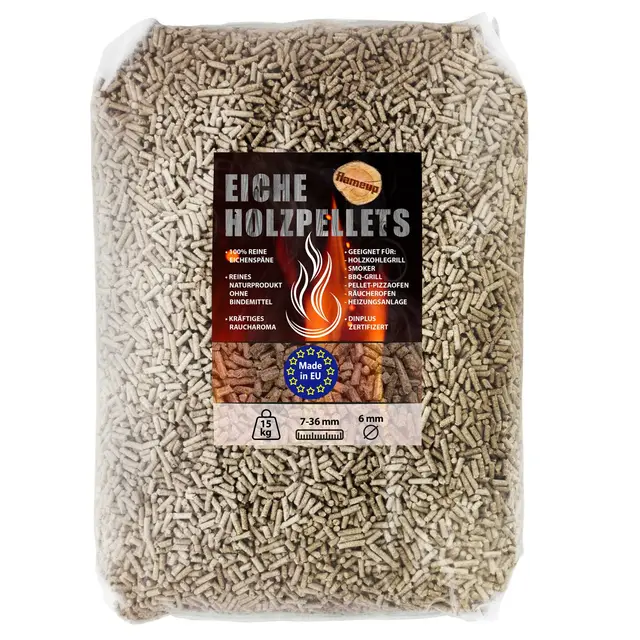 flameup eiche holzpellets 15 kg