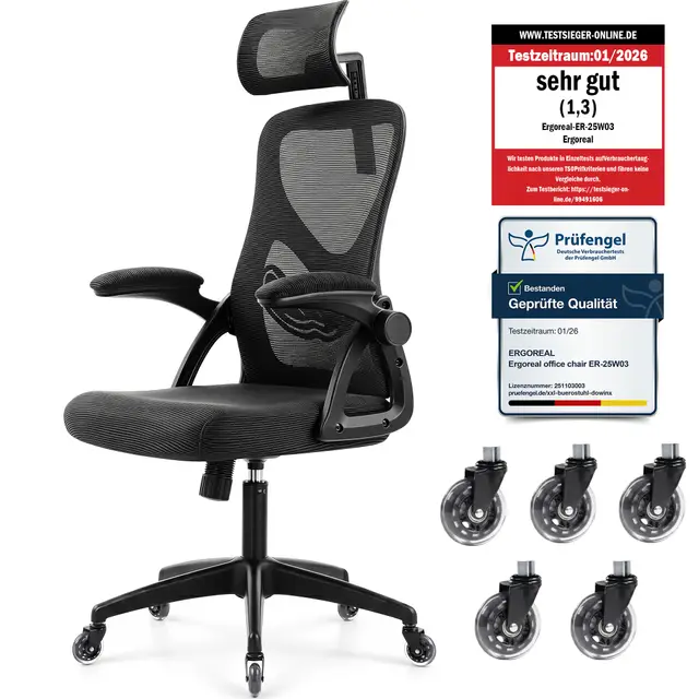 Ergoreal 25W03 Fauteuil de bureau