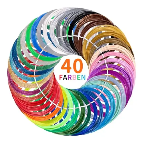kretrum 40 farben pla 1,75mm filament