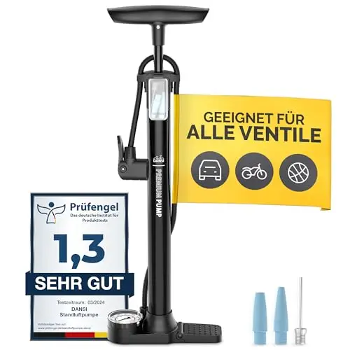 DANSI Standpumpe Universal AV/SV/DV mit Manometer