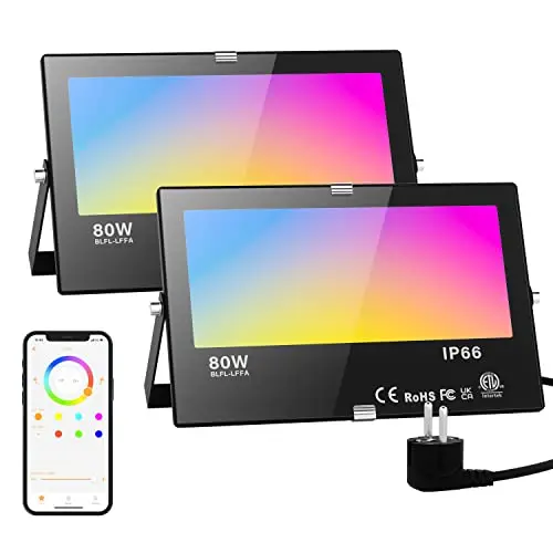 taptoron rgb led fluter 80w