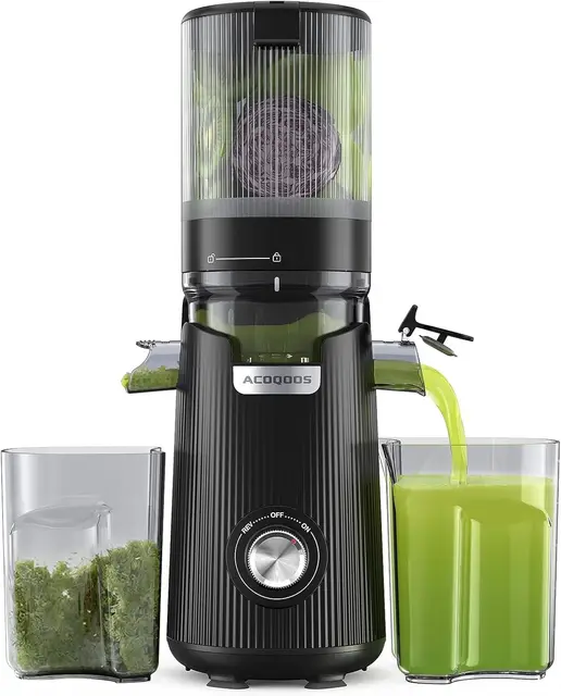 ACOQOOS Elektrischer Slow Juicer