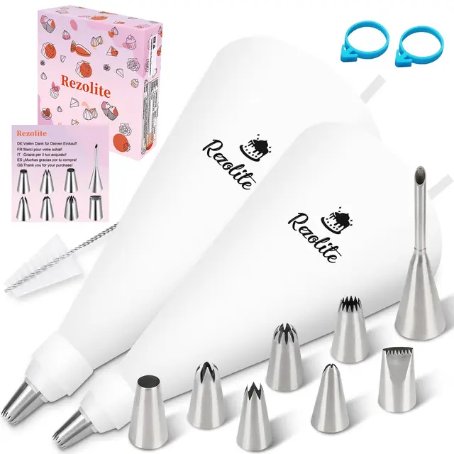 rezolite spritzbeutel set 15 tlg
