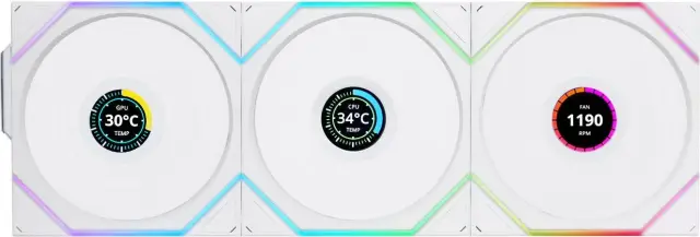 Lian Li Uni Fan TL LCD Wireless 120 RGB Reverse Blade