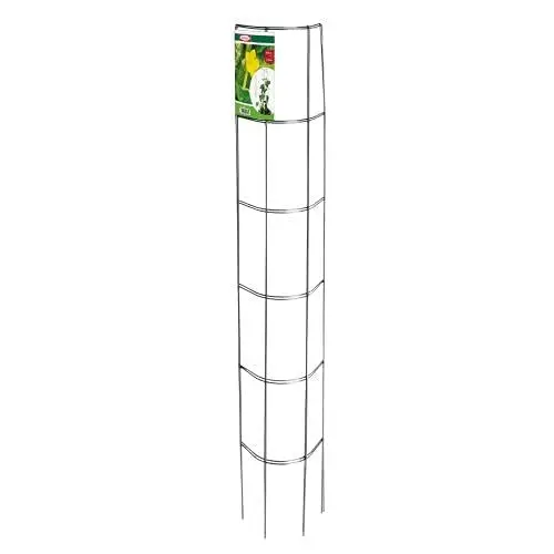 bellissa – Gurken-Rankhilfe aus Stahl 2er Set 120cm verzinkt – Gurkenturm Rankgitter für Tomaten, Gurken etc. – Stabile Pflanzenstütze für Garten, Hochbeet & Töpfe – Wetterfest & wiederverwendbar