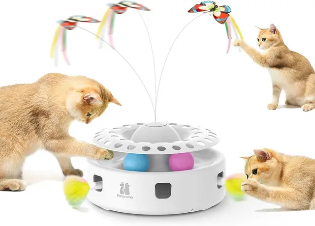 potaroma 3-in-1 katzenspielzeug