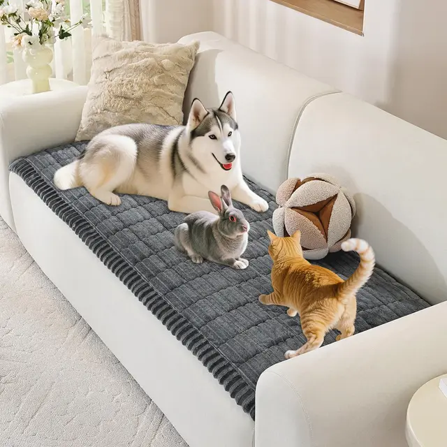 enunci hundedecke flanell sofaüberzug
