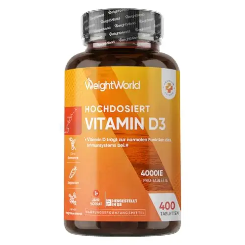 WeightWorld Vitamin D3 4000 IE