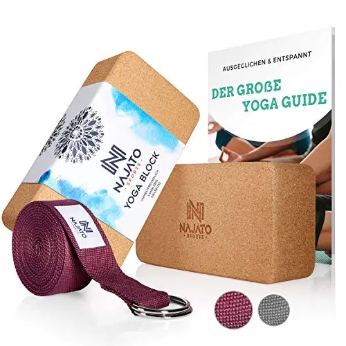 NAJATO Kork Yogablock Set
