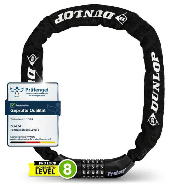 Dunlop Pro Lock+ Fahrradschloss