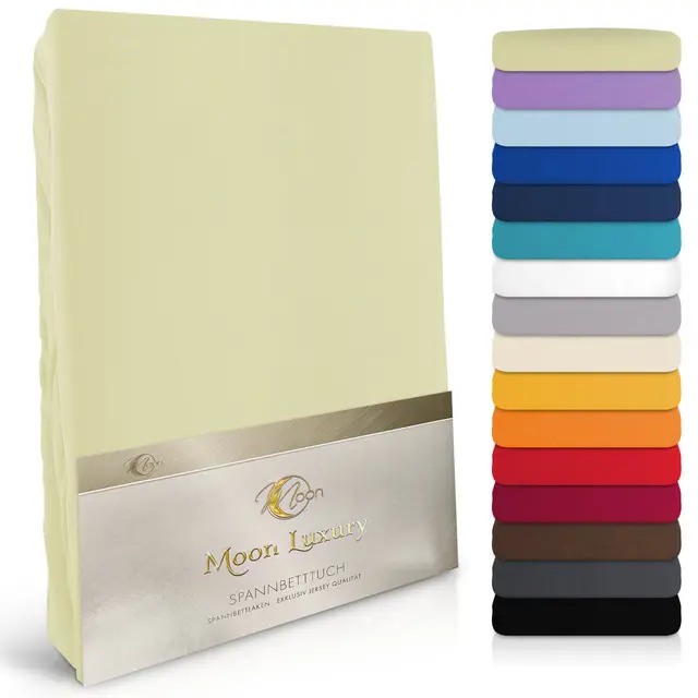 moon luxury spannbettlaken jersey
