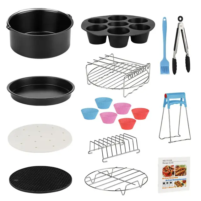 VonLux 5.5L Heißluftfritteuse Zubehör Set