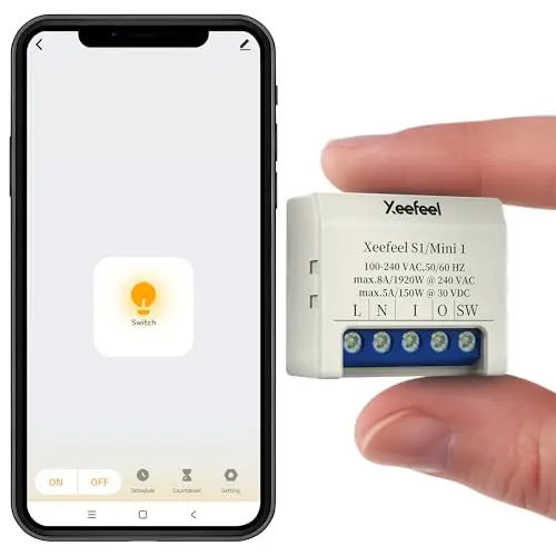 xeefeel mini 1 smart relais schalter