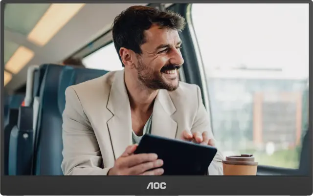 AOC 16T20E2 Portabler Touchscreen-Monitor 15,6"