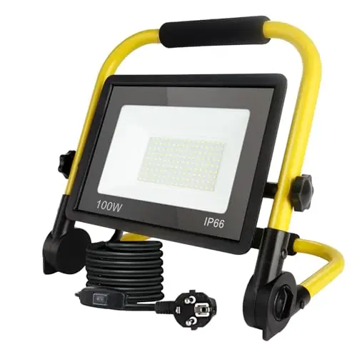 fynokst 100w 10800lm led baustrahler