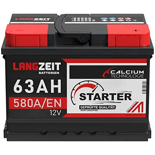 LANGZEIT LZ56358 Autobatterie