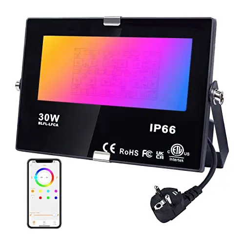 dusktec rgb fluter 30w