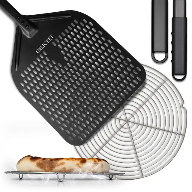 delicret black line pizzaschieber 30 cm