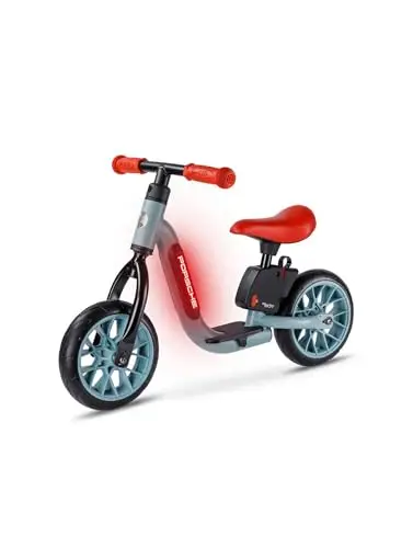 MICRO™ Laufrad ab 2 Jahre – inkl. Bremsassistent mit Fernbedienung | höhenverstellbares Smart Balance Bike | Baby Lauflernrad für Jungen & Mädchen | Porsche Edition