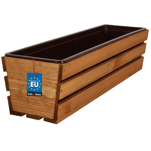 kotarbau balkonkasten 60cm eiche mit