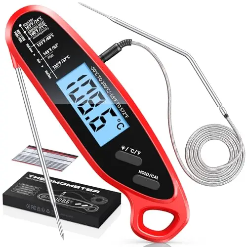 babacom fleischthermometer digital zwei