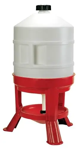 Kerbl Hobbyfarming Geflügeltränke 30L, Hühnertränke Kunststoff