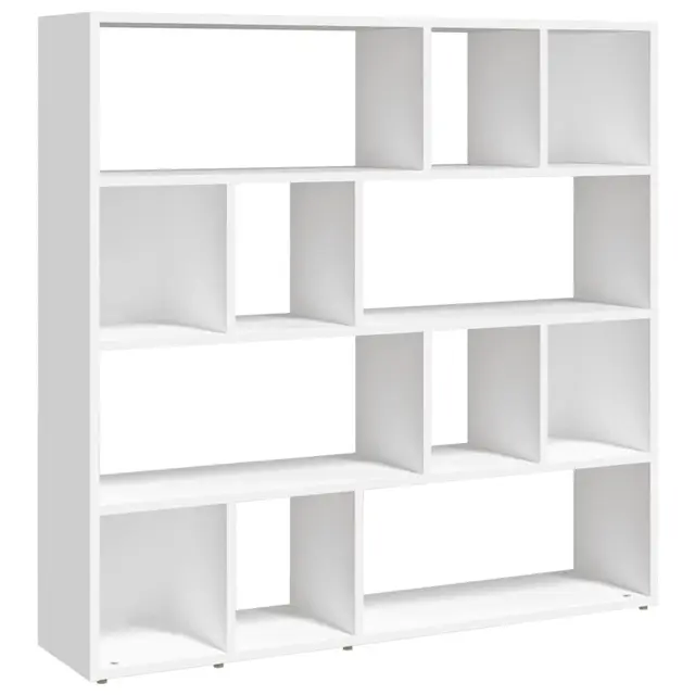 vidaxl bücherregal wandregal weiß