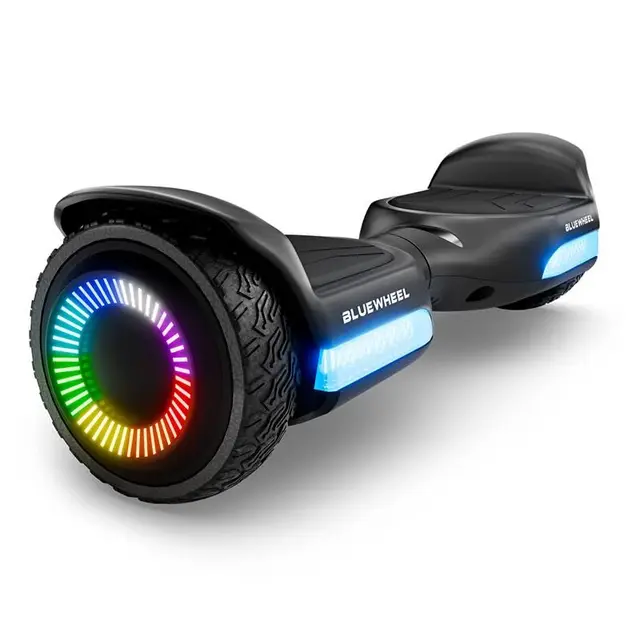 Bluewheel 6,5" Premium Hoverboard HX720 Hoverboard – Bluetooth Lautsprecher, starker Dual Motor, ideal für Kinder & Erwachsene, deutsche Qualitätsmarke