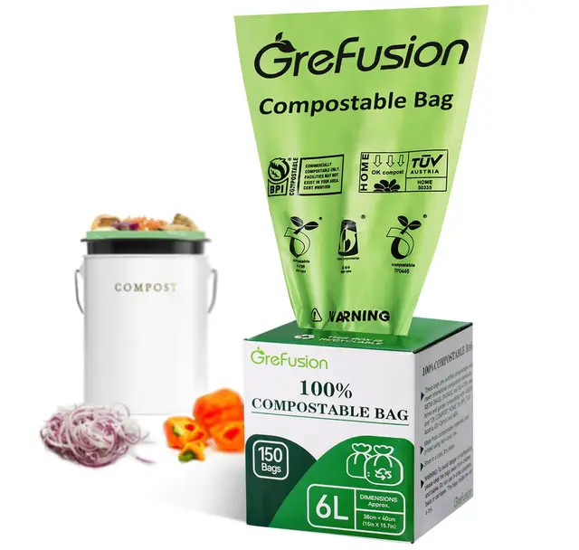 grefusion biomüllbeutel 6 liter 150