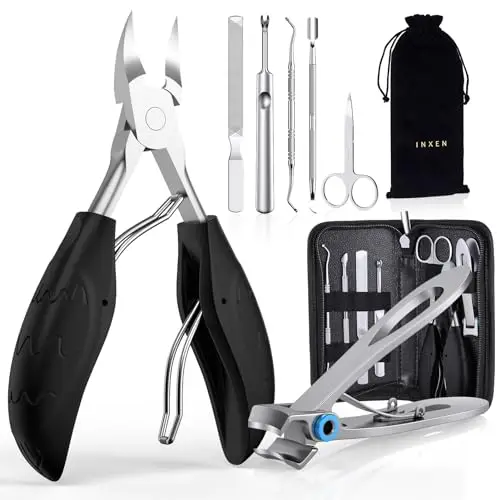 INXEN Edelstahl Nagelschere Set
