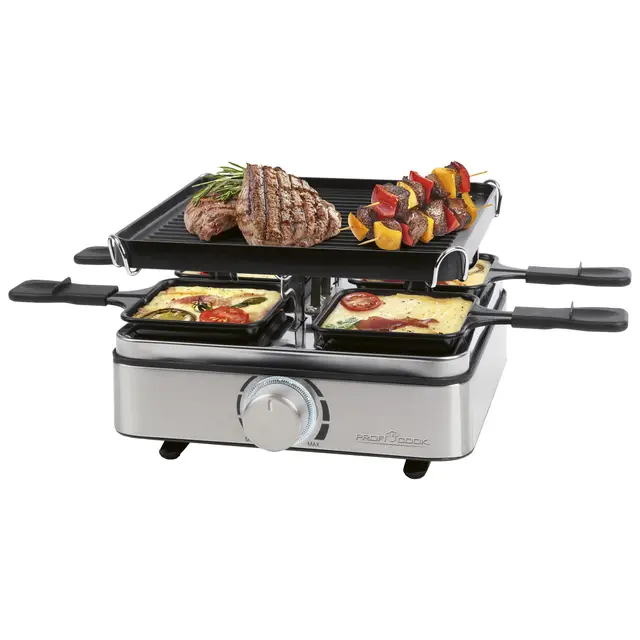 proficook raclette 4 personen