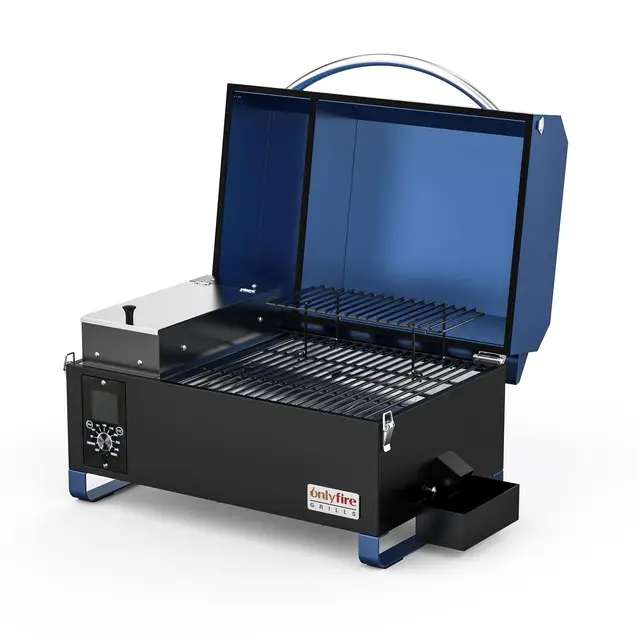 onlyfire pellet smoker grill 8-in-1