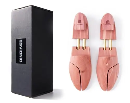 esvioniq zedernholz schuhspanner herren