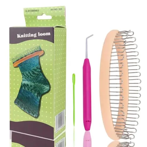 coopay strickrahmen set grün 2-nadel