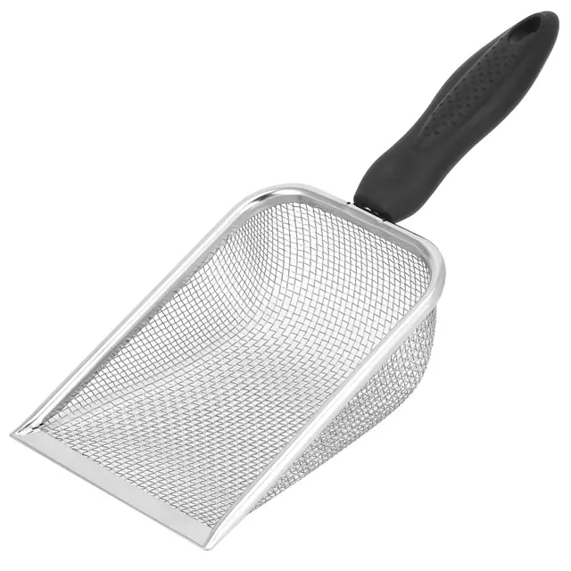 qwork sandsieb edelstahl 2x2mm mesh